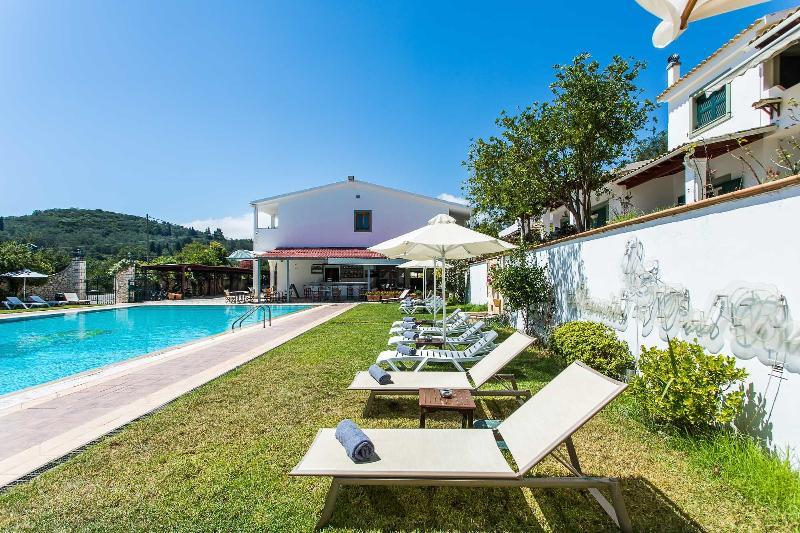 Paradise Inn Liapades Corfu Exterior foto